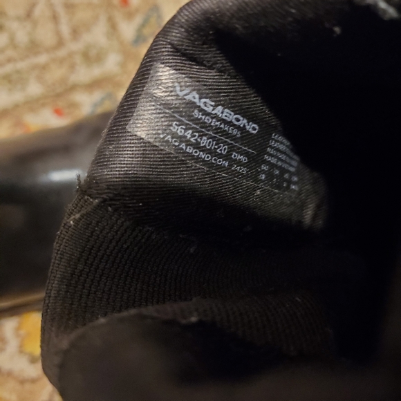 Vagabond Black Ankle Boots - Picture 9 of 9